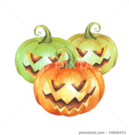 Scary Jack o Lantern halloween pumpkins 34600453