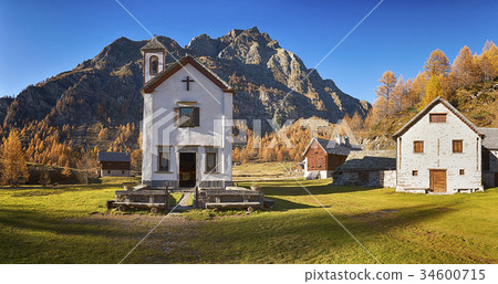 Little Church in the ancient village Little Church in the ancient village 34600715