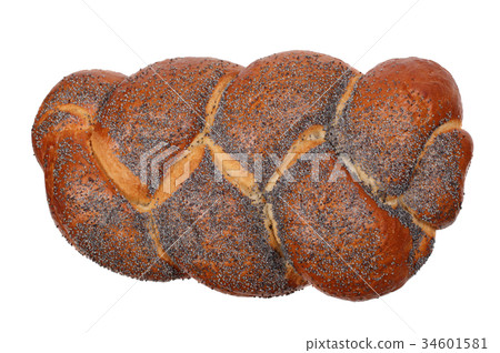 Loaf of challah bread 34601581