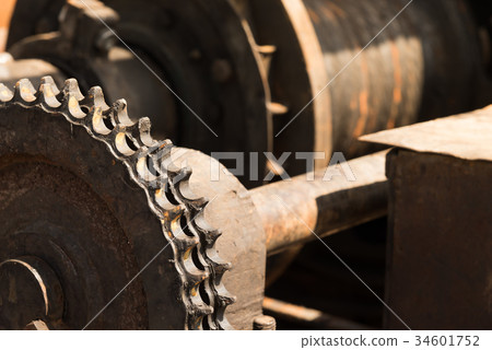Gear wheel of heavy machinery. 34601752