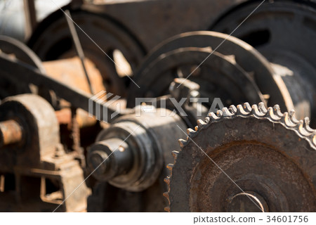 Gear wheel of heavy machinery. 34601756