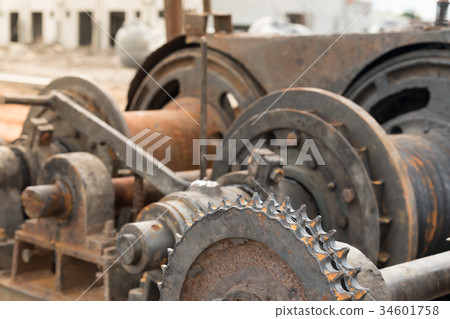 Gear wheel of heavy machinery. 34601758