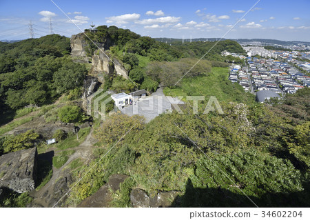 Residential area of Yokosuka City Kashitoriyama Park and Shonan Kashitori 34602204