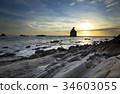 sawarna beach, West Java, Indonesia 34603055