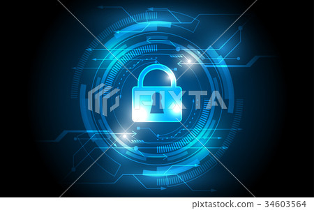 Security switch Abstract technology background Security switch Abstract technology background 34603564