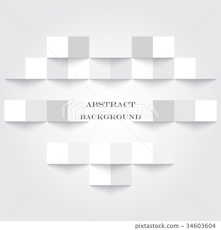 Geometric background Grey white square pattern Geometric background Grey white square pattern 34603604