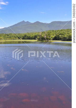 Landscape of two lakes 34608482