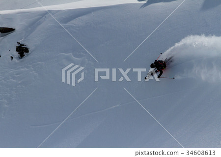 Freeride on Kamchatka Freeride on Kamchatka 34608613