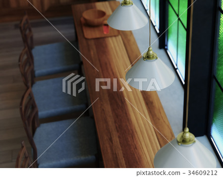 Room and windows Room and windows 34609212