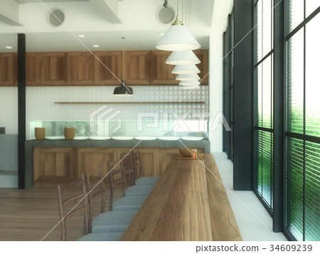 房間和窗戶 34609239