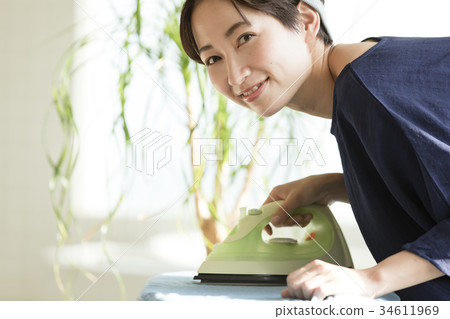 Woman lifestyle housework 34611969