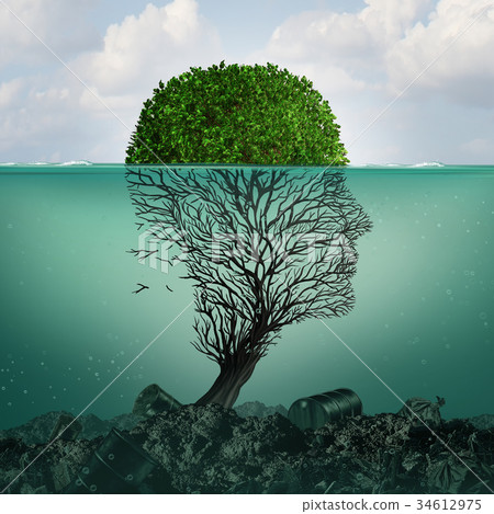 Polluted Water 34612975