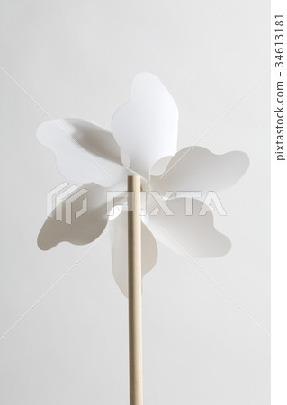 white pinwheel white pinwheel 34613181