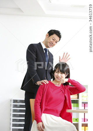 Business businessman sexual harassment Business businessman sexual harassment 34613759