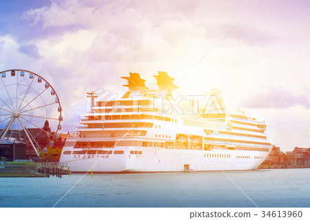 Luxury vacations on cruise ship. Luxury vacations on cruise ship. 34613960