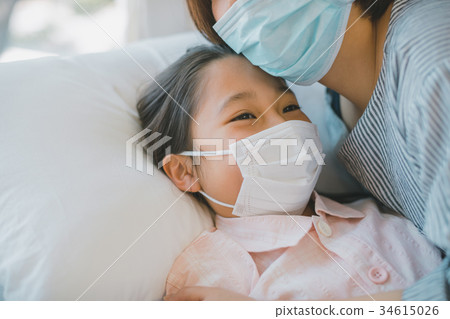 be hospitalized, child, whelp 34615026