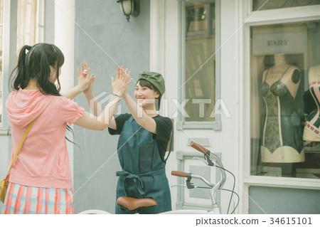 舉手擊掌 高觸派 有挑戰性的 34615101