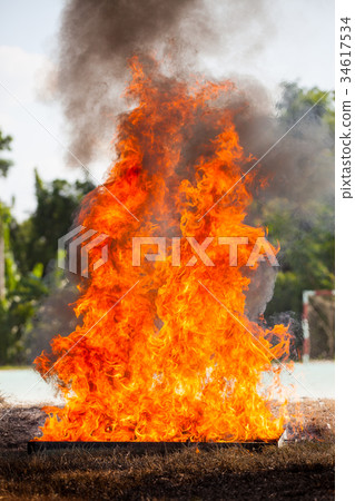 Flame fire movemen. 34617534