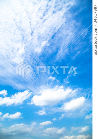  Clouds Sky Blue Sky White Cloud Autumn Sky Late Summer Sky Background Material Cloud Blue Sky Synthetic Background 34617997