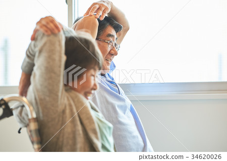 Nursing facility senior stretch Nursing facility senior stretch 34620026