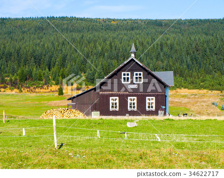 Museum of Jizera Mountains in an old rural wooden 34622717