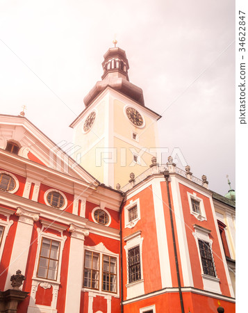 Benedictine monastery in Broumov with Church of St 34622847