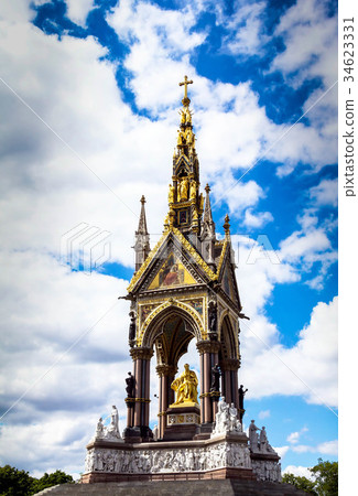 Albert Memorial in London  in Kensington Gardens 34623331