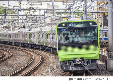 新山手線E235系列禦徒町站 新山手線E235系列禦徒町站 34623918