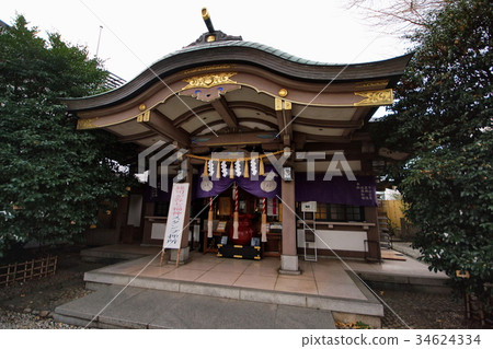 Zoshigaya Ootori Shrine Haiden (Tokyo, Toshima Ward) January, 2015 34624334