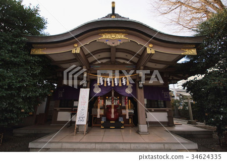 Zoshigaya Ootori Shrine Haiden (Tokyo, Toshima Ward) January, 2015 34624335