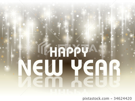 Happy New Year Greeting Happy New Year Greeting 34624420