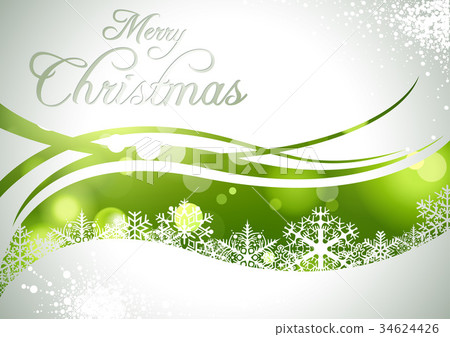 Merry Christmas Greeting Card Merry Christmas Greeting Card 34624426