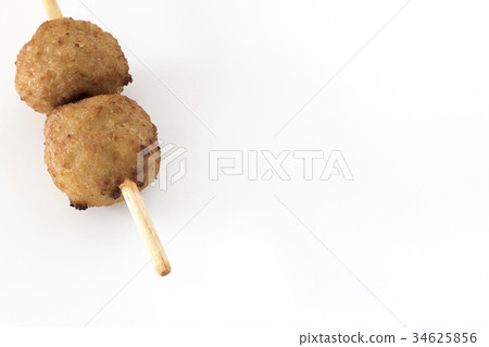 Tsukune Skewer 34625856