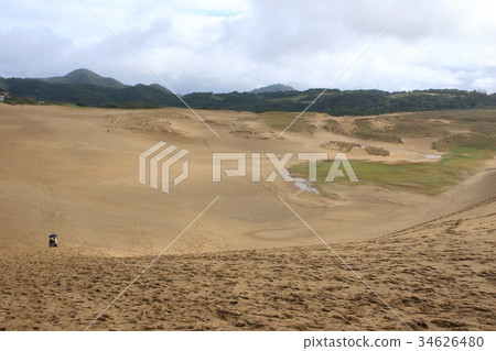 Tottori sand dunes Tottori sand dunes 34626480