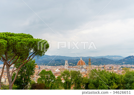 Florence panorama city skyline Tuscany Italy 34626651