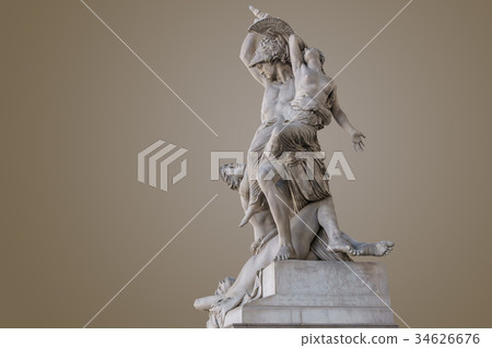 Ancient statue in Florence Tuscany, Italy Ancient statue in Florence Tuscany, Italy 34626676