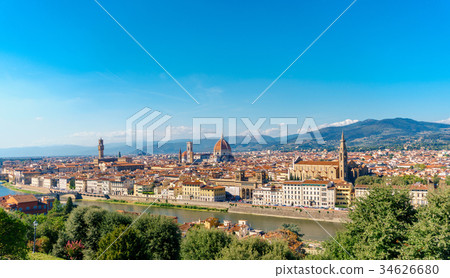 Florence panorama city skyline Tuscany Italy Florence panorama city skyline Tuscany Italy 34626680