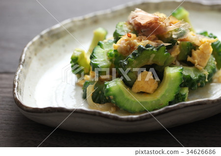 炒苦瓜炒 34626686