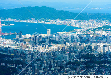  夏天的櫻花山[小倉北區，北九州市，Moji Ward] 34628367