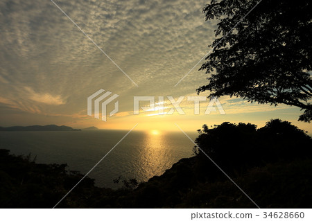 A sunset A sunset 34628660