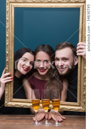 Friend birthday party. Happy live picture Friend birthday party. Happy live picture 34630745