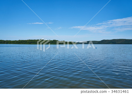 Lake Abashiri from Kotobura Lake Abashiri from Kotobura 34631461