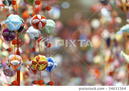 華麗的玫瑰娃娃掛飾是傑作！春天的顏色訪問Akio 34631564