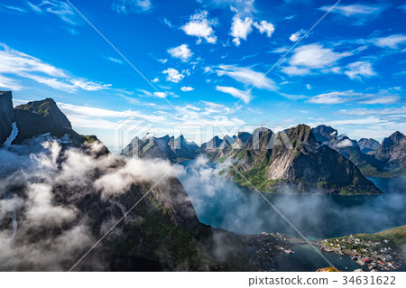 Lofoten is an archipelago in  Norway. 34631622