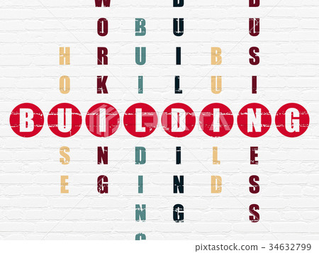 Constructing concept: Building in Crossword Puzzle Constructing concept: Building in Crossword Puzzle 34632799