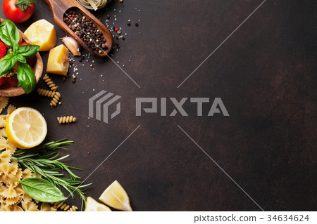 Italian food. Pasta ingredients 34634624