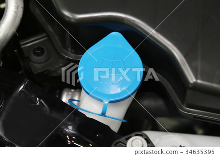 windshield washer water cap of a tank 34635395