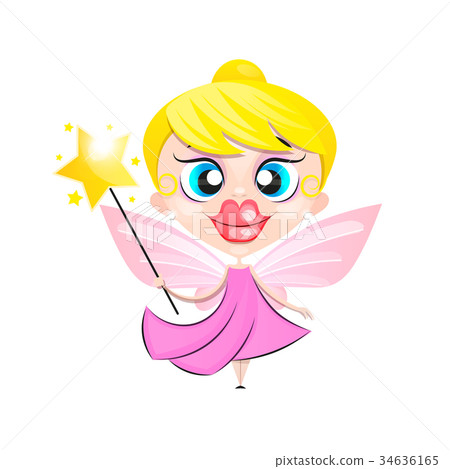 Flying butterfly fairy Flying butterfly fairy 34636165