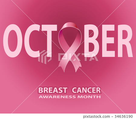 breast cancer awareness symbol 34636190