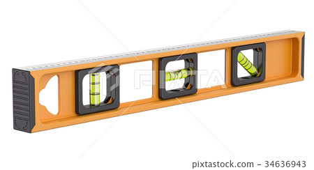 Spirit level, 3D rendering 34636943